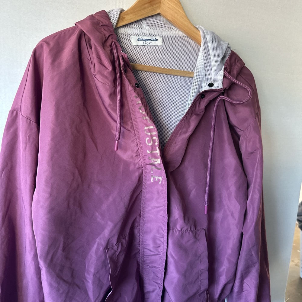 Aeropostale Mauve Utility Jacket